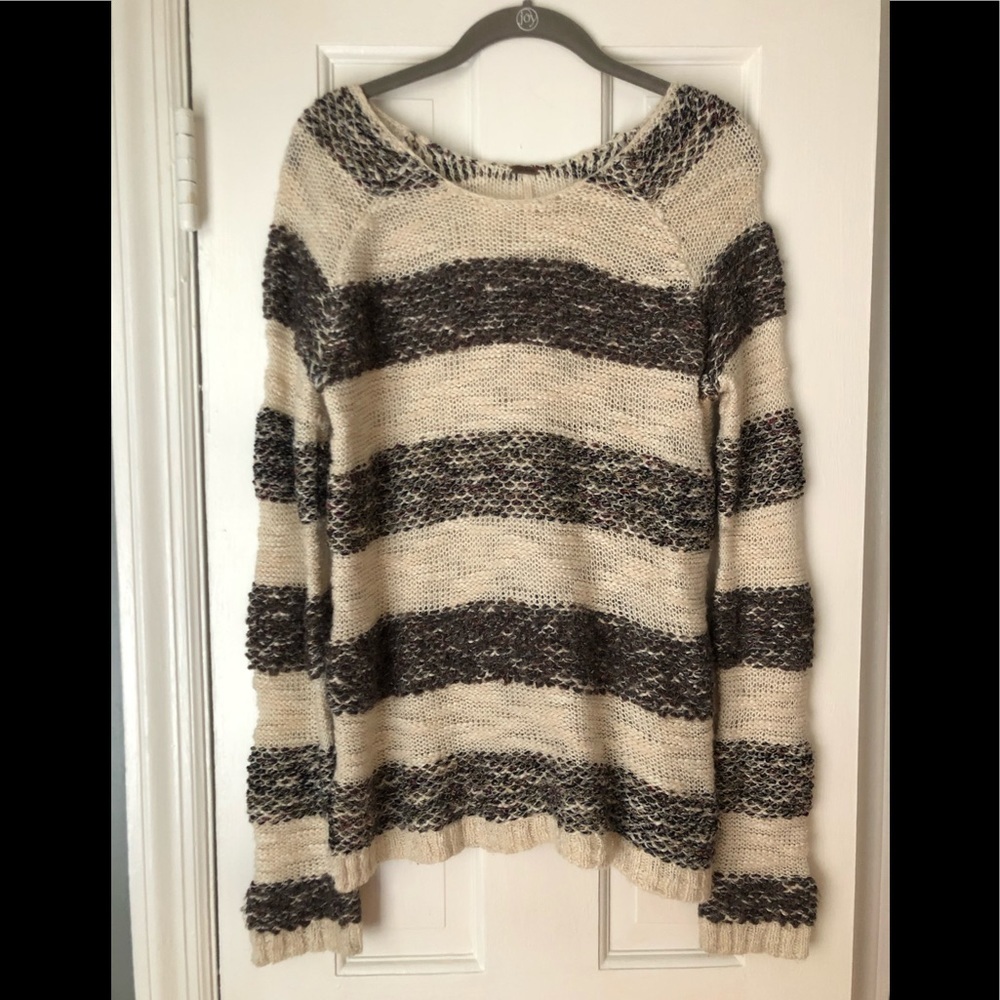 EUC Free People Oversized Sweater; Size XS